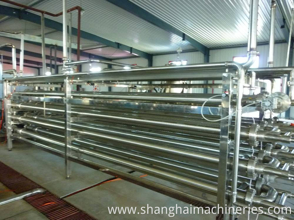 100% pure NFC beverage juice concentrate processing line